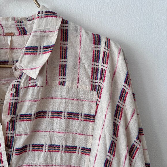 Free People Rainbow Shores Embroidered Midi Dress - Picture 5 of 8